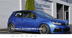 Desktop Screenshot of futrellautowerks.com